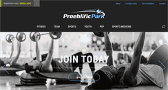 Desktop Screenshot of proehlificpark.com