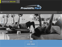 Tablet Screenshot of proehlificpark.com